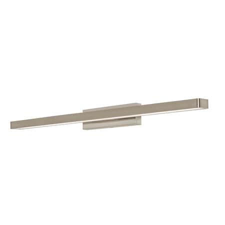 Afx Brock 36-in. LED Vanity - Satin Nickel BRCV3603LAJUDSN
